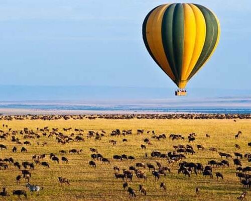 masai mara hot air balloon